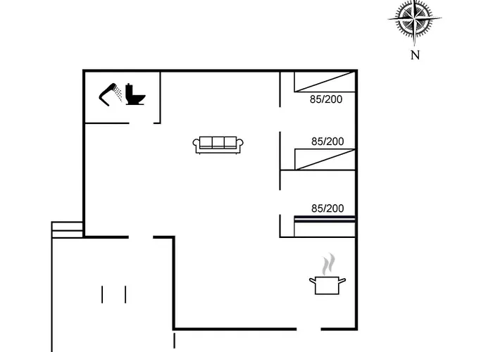 Holiday home Gertraud - 500m From The Sea By Interhome Lakolk